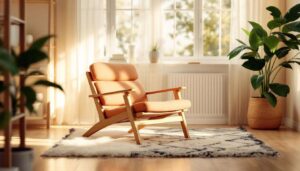 Dieser IKEA-Sessel bringt den Charme von Naturholz direkt in Ihr Wohnzimmer