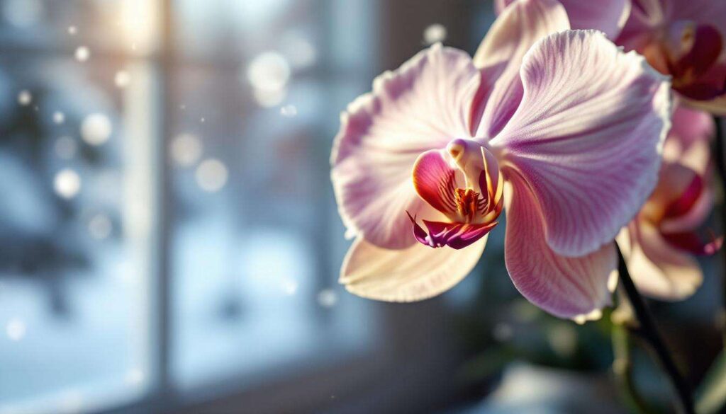 Warum Orchideen im Winter keine kalten Fensterbänke vertragen