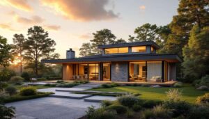 Dieses Haus in Neuengland vereint modernen Minimalismus mit gemütlicher Atmosphäre