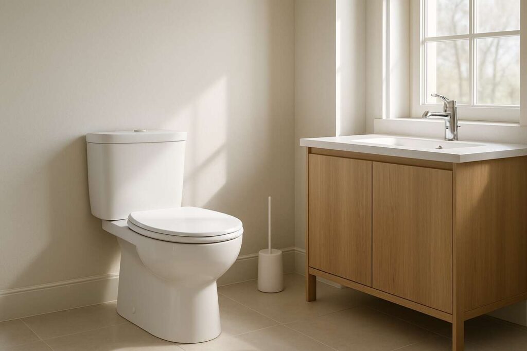 Sauberes Klo: Ein Hausmittel solltest du auf die Toilettenbürste geben