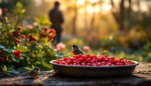 Vogelexperten enthüllen den Obst-Trick, der Rotkehlchen magisch in Ihren Garten zieht