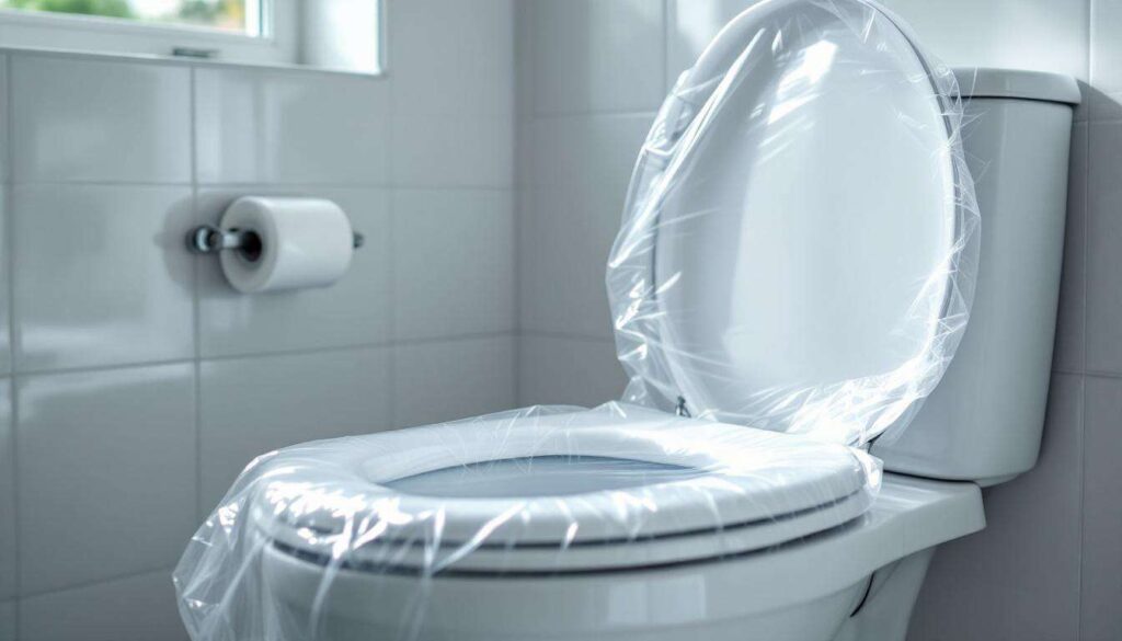 Die Toilettendeckel mit Frischhaltefolie umwickeln: Warum wird dies empfohlen und wozu dient es?