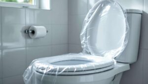 Die Toilettendeckel mit Frischhaltefolie umwickeln: Warum wird dies empfohlen und wozu dient es?