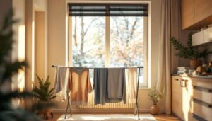 Wäsche in der Wohnung trocknen: Warum das im Winter Schimmel verursachen kann
