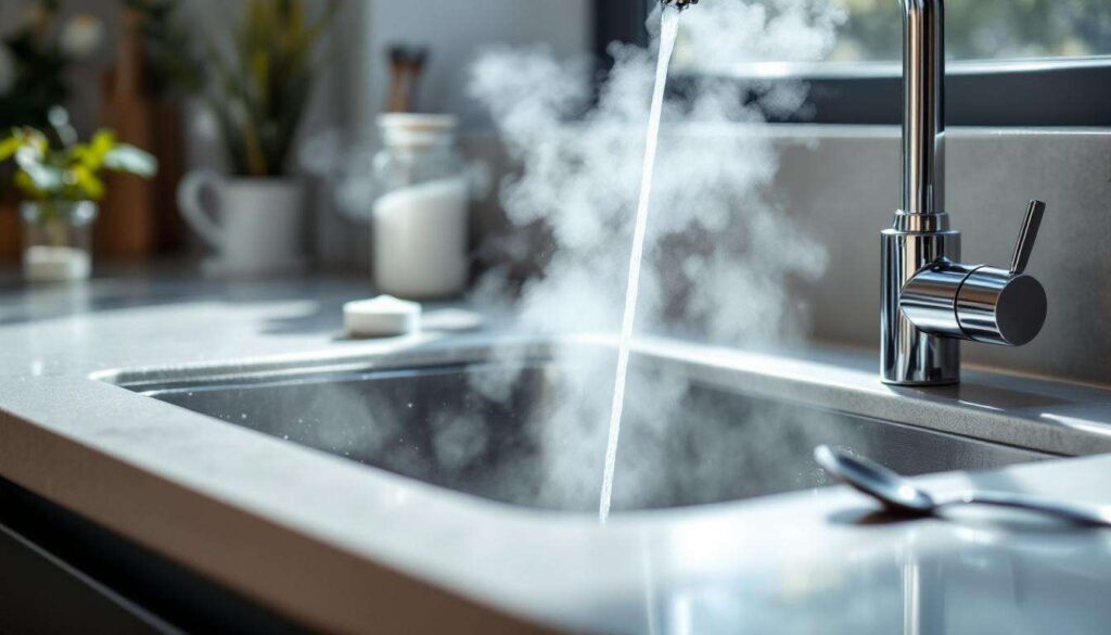 Kein Klempner nötig: Heißes Wasser und ein paar Löffel dieses Pulvers reichen, um Rohre schnell zu reinigen