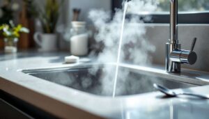 Kein Klempner nötig: Heißes Wasser und ein paar Löffel dieses Pulvers reichen, um Rohre schnell zu reinigen