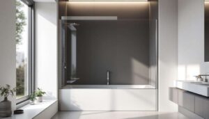 Kein Bohren und kein Silikon im Bad: So befestigen Sie eine Badewannenwand einfach und sauber