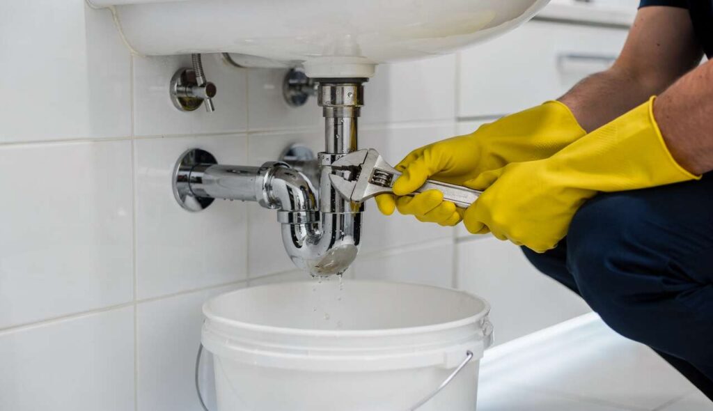 Dieser einfache Handgriff reinigt den Siphon und lässt das Waschbecken wieder frei ablaufen