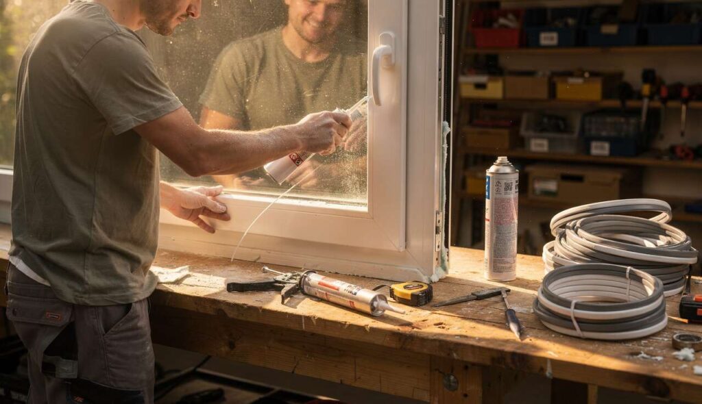Kunststofffenster selbst isolieren: Anleitung und praktische Tipps